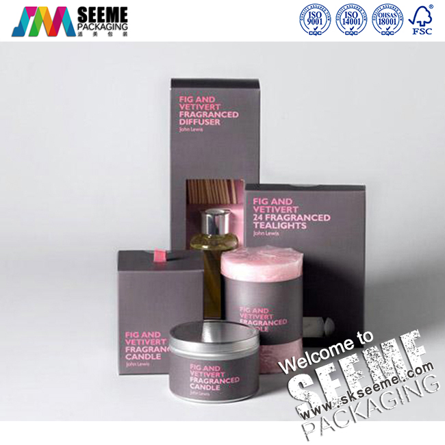 日用品包装-蜡烛卡盒包装