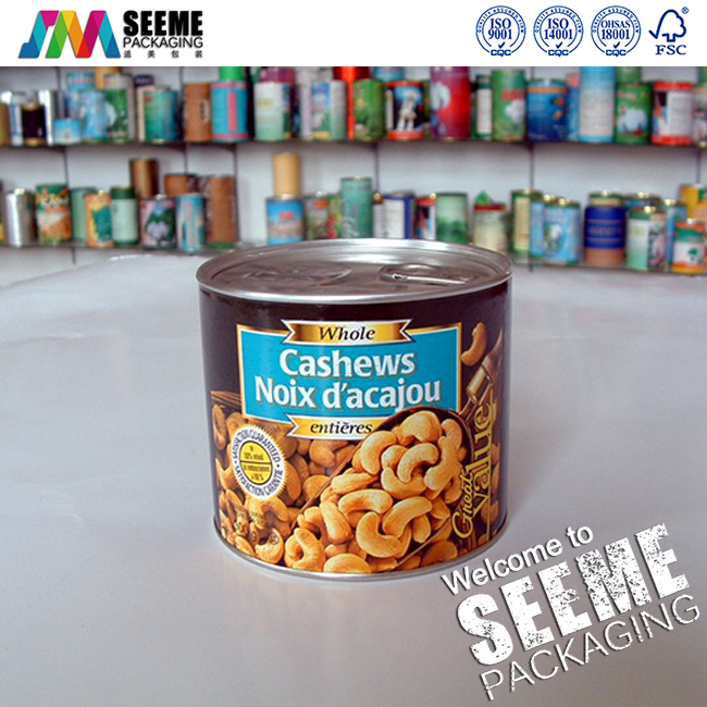 干果包装-腰果纸筒包装