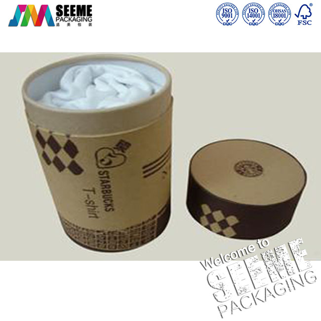 毛巾、T恤衫纸罐