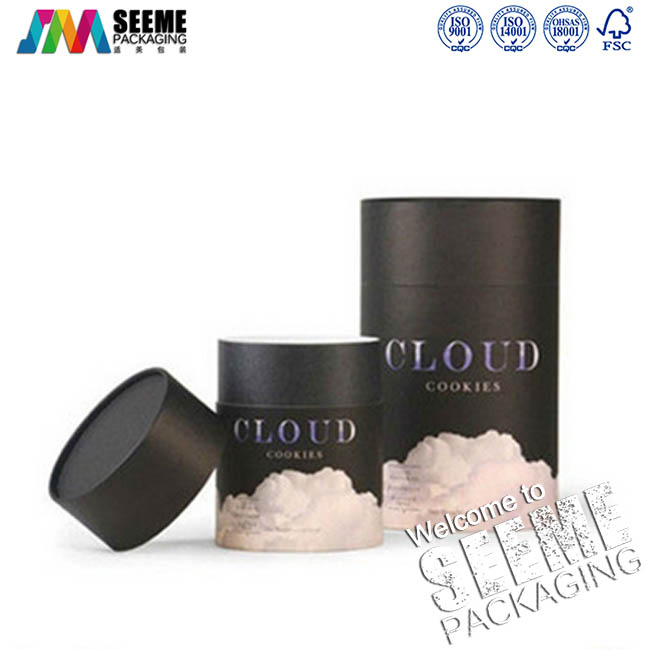 针织品外包包装纸罐