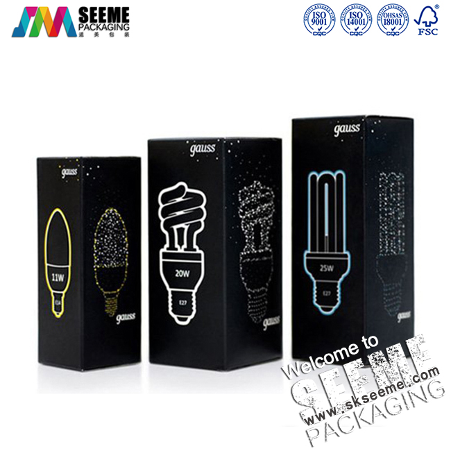 日用品包装-灯泡黑卡包装