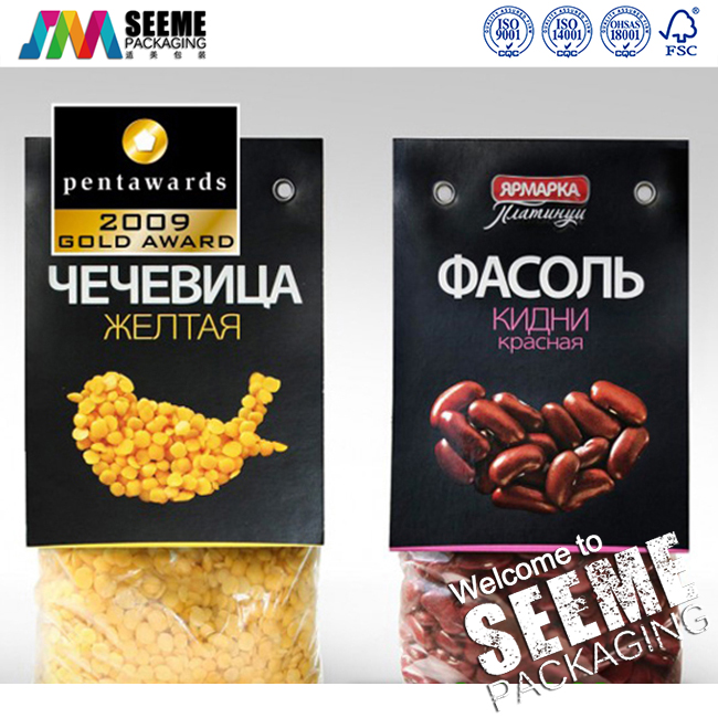 杂粮豆子包装纸卡