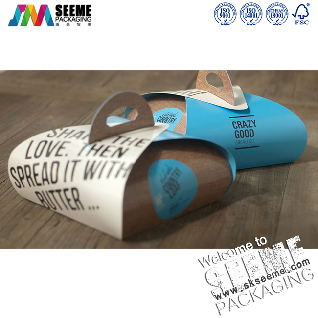 食品外卖简装提盒