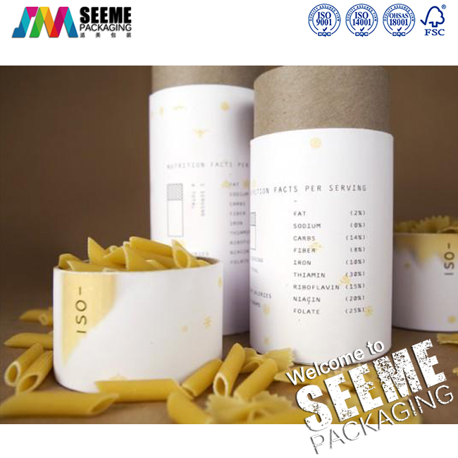 意大利面、通心粉包装纸罐