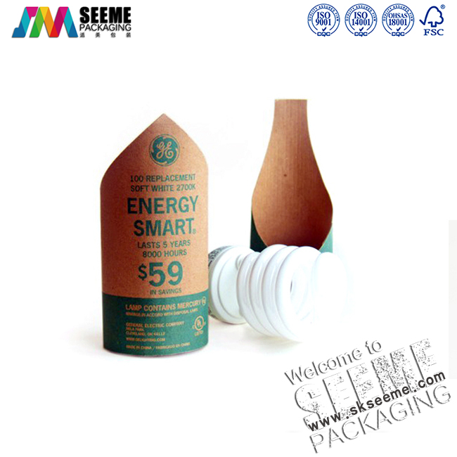 日用品包装-灯泡牛卡圆筒包装