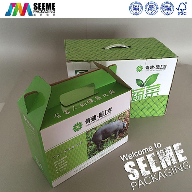 蔬菜等农产品手提箱