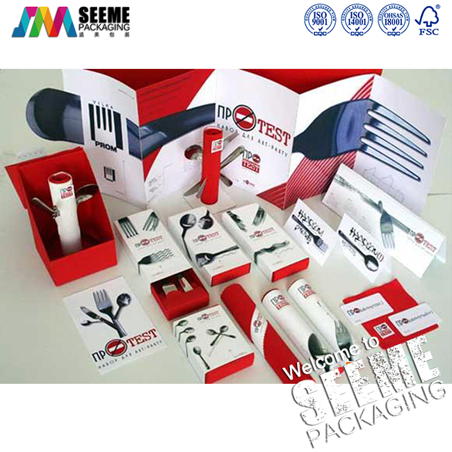 餐具包装，西餐刀叉包装
