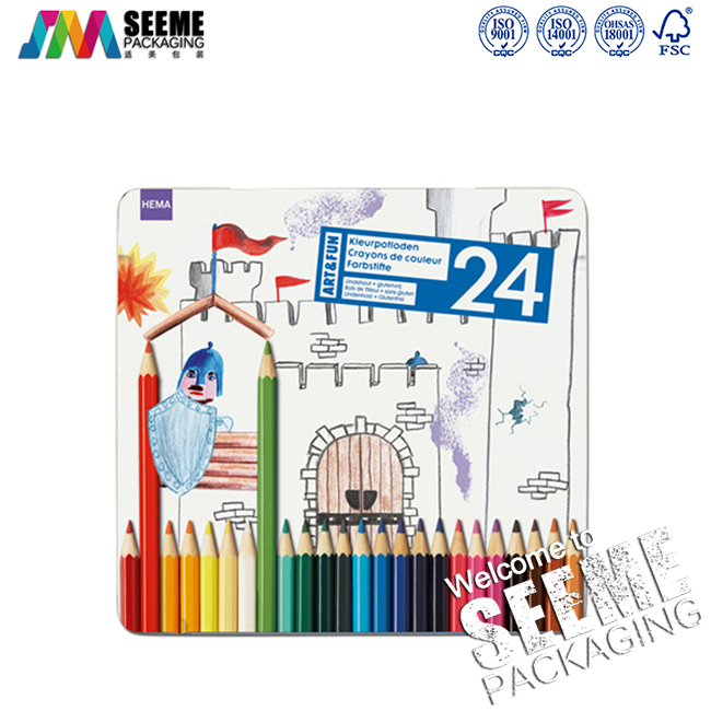 文具包装-彩色铅笔包装盒