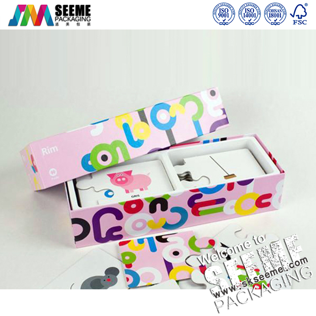 日用品包装-拼图玩具礼品包装盒