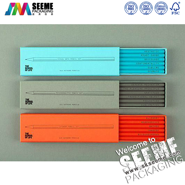 铅笔精裱包装盒