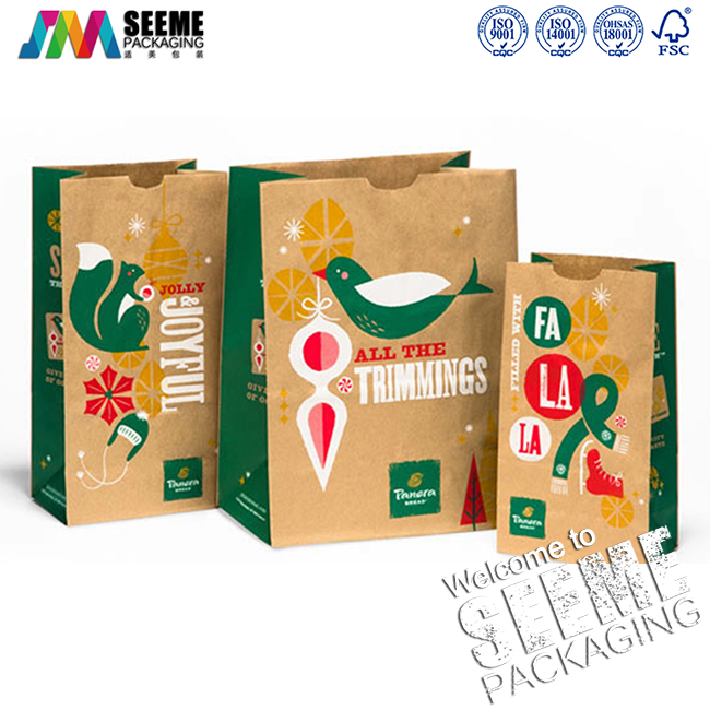 圣诞专色手提袋